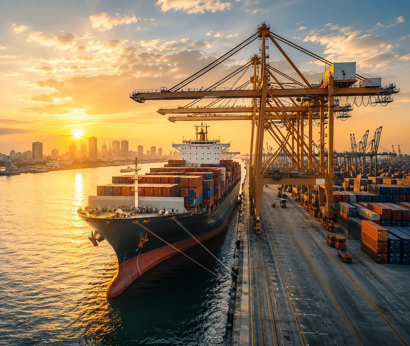 Global Export Port Logistics