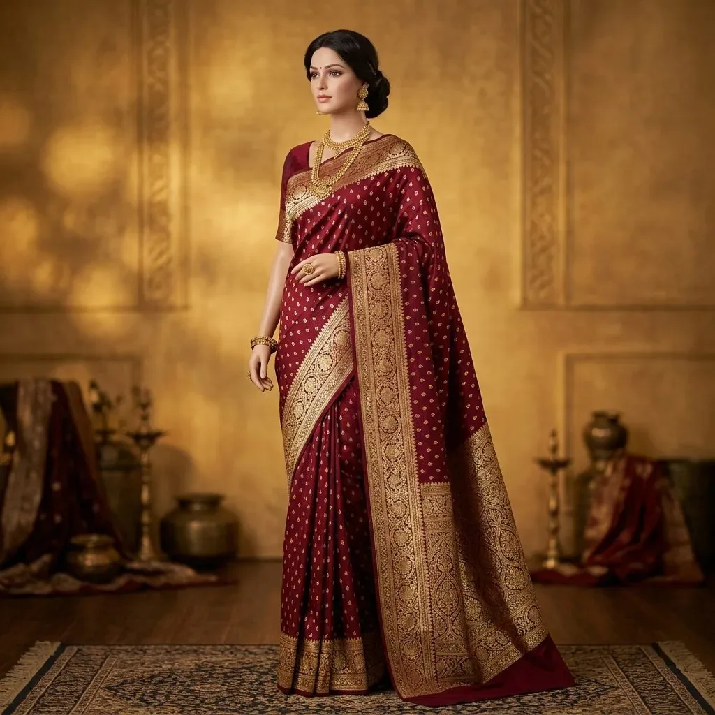 Banarasi Pure Handloom Silk Saree